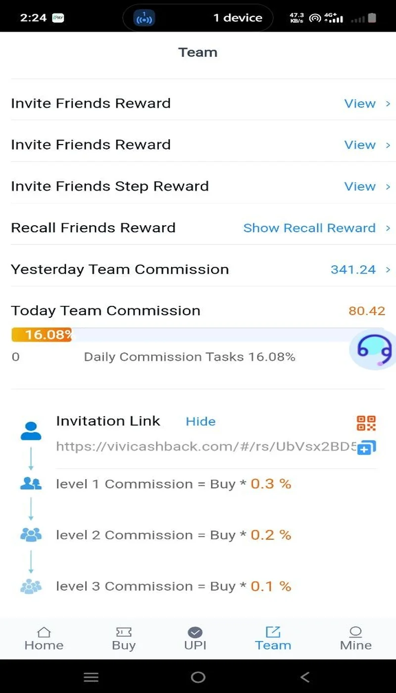Vivi Pay Official Referral Program - Invite Friends and Earn Commission Rewards